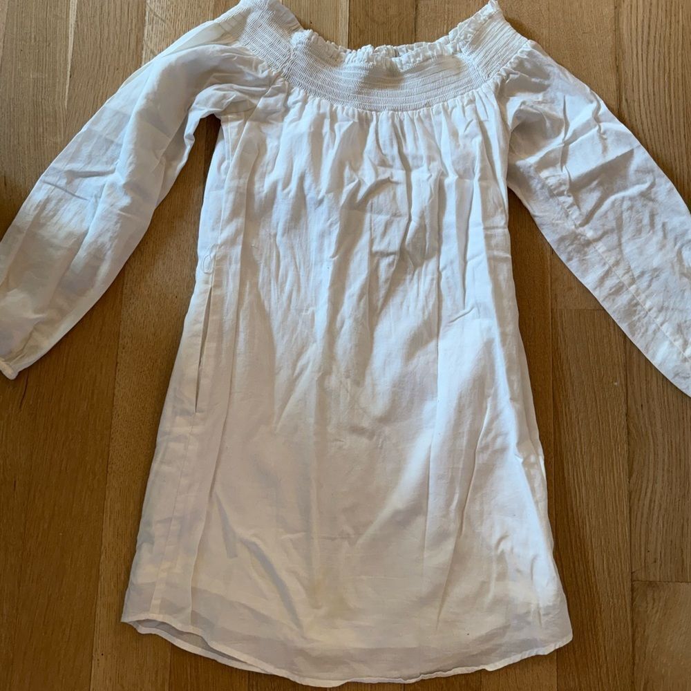 Express White Off-Shoulder Dress - Picture 8 of 11